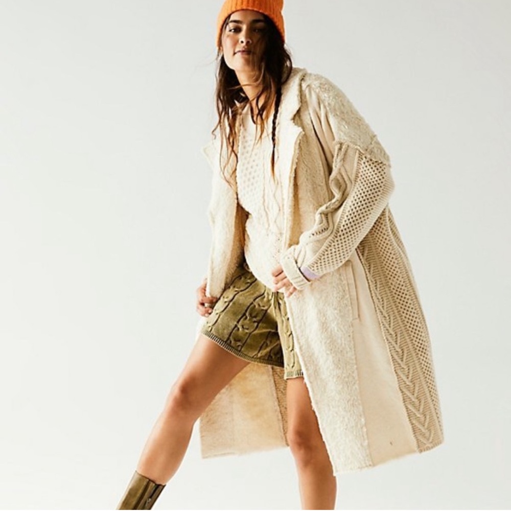 Free people wonder cardi XS/S oversized sweater / coat
